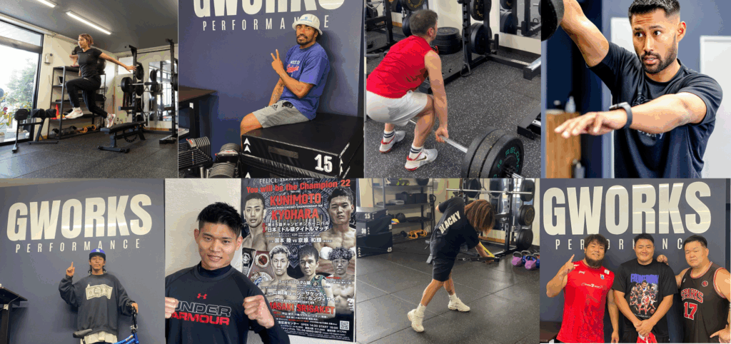GWORKS ATHLETES - 様々な競技の選手たち